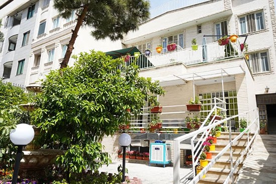 عکس داخلی از اتاق های اسابشگاه سالمندان گلبرگ